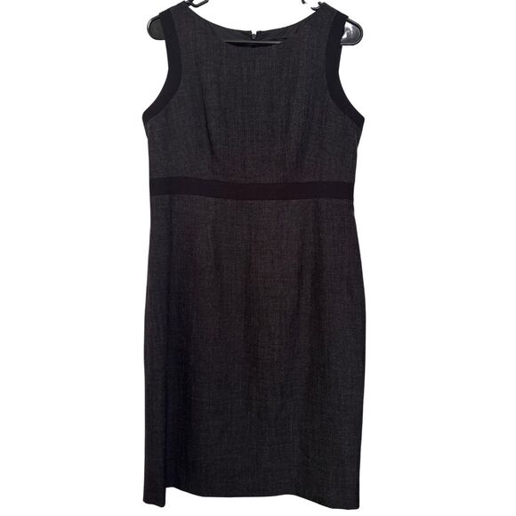 BLACK LABEL EVAN PICONE Sleeveless Dress Career Professional Colorblock EUC 8 - Picture 1 of 6